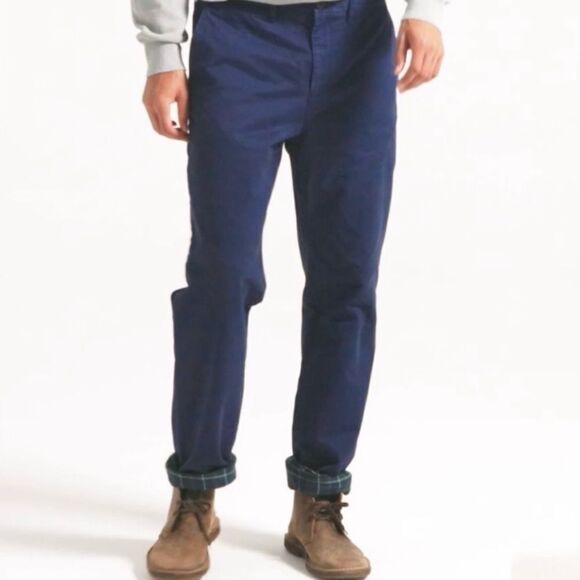 ❤️NWT J. Crew Flannel Lined Pants | 33 x 32 - Picture 1 of 7